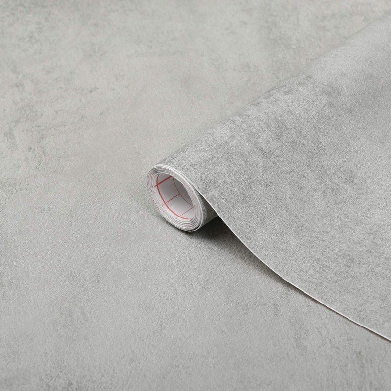 d-c-fix Wallpaper Self Adhesive Peel and Stick Waterproof Contact Paper for Kitchen and Bath Countertops Cabinets and DIY, Concrete Stone, 26.5'' x 78.7" - Image 1